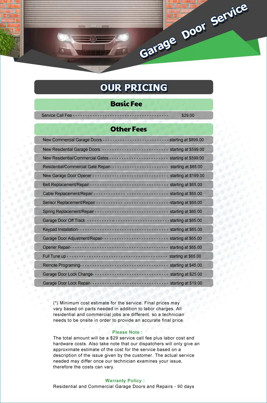 Galaxy Garage Door Service Staten Island, NY 347-690-0251